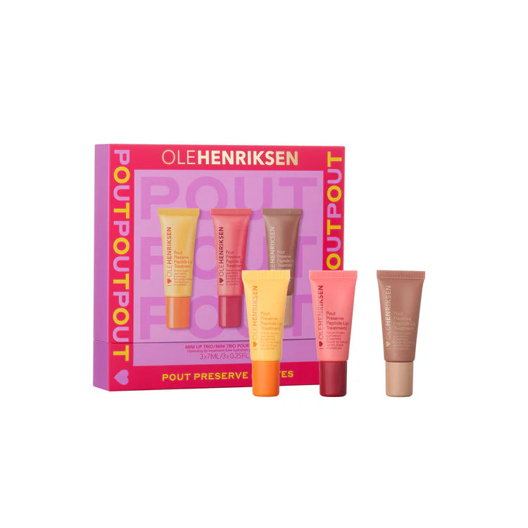 Olehenriksen: Pout Preserve Petites Mini Lip Trio