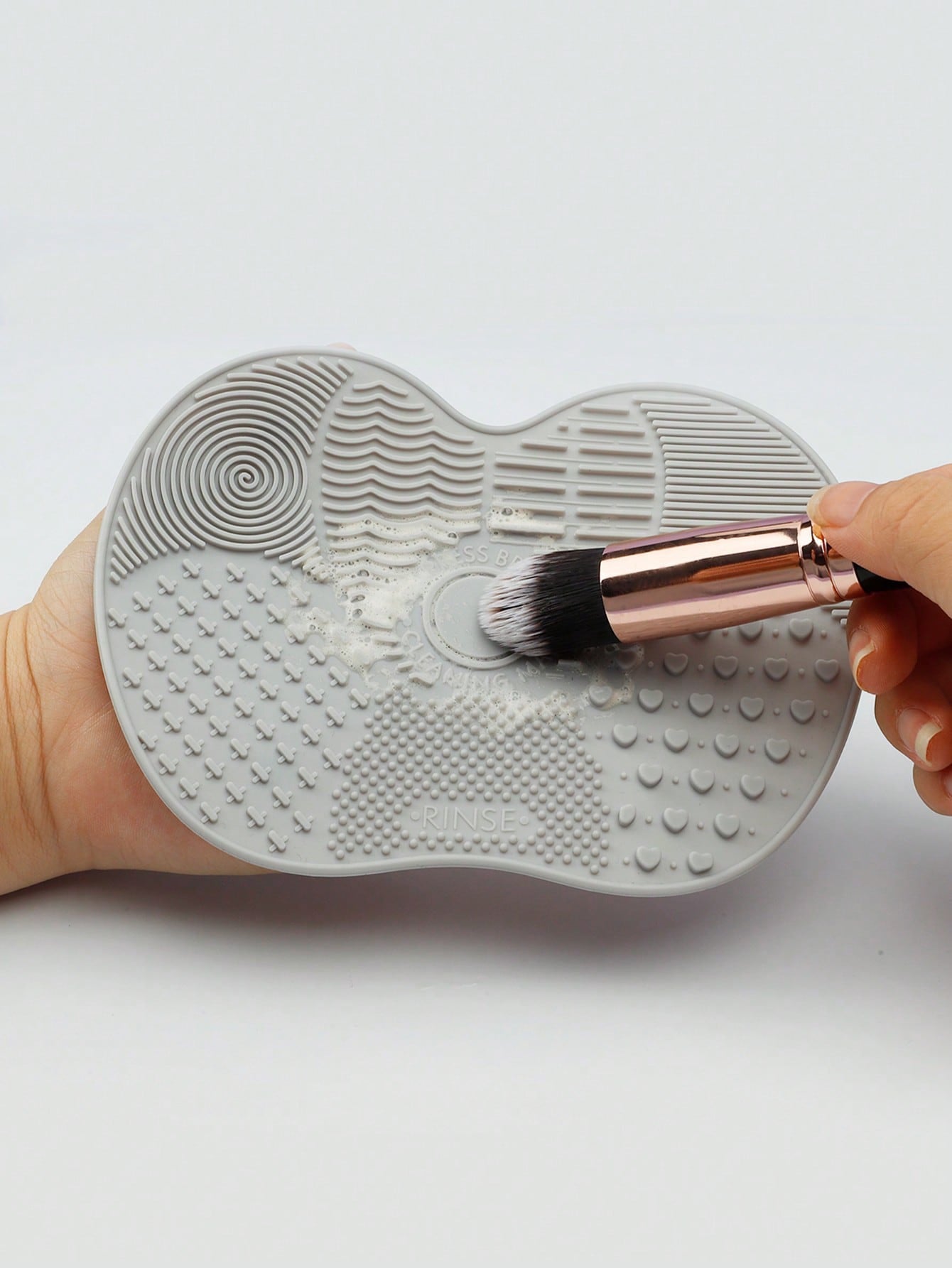 Silicone Brush Cleaning Mat