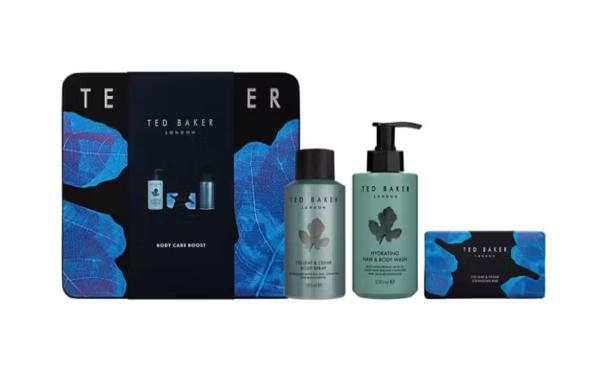 Ted Baker: Body Care Boost (tins are slightly dented)