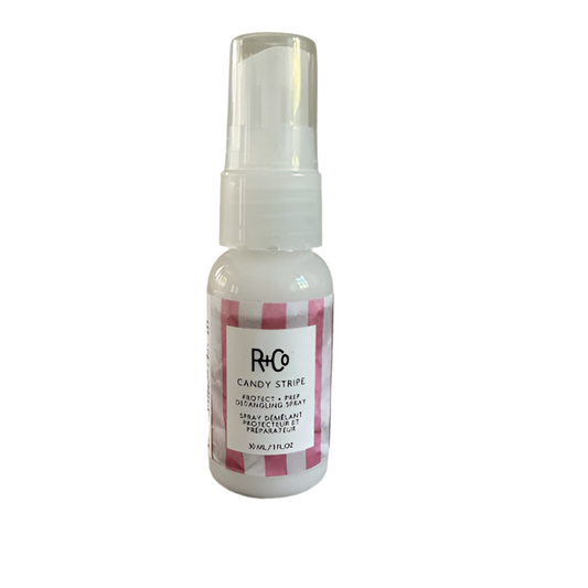 R+Co: Candy Stripe Detangling Spray (30ml)