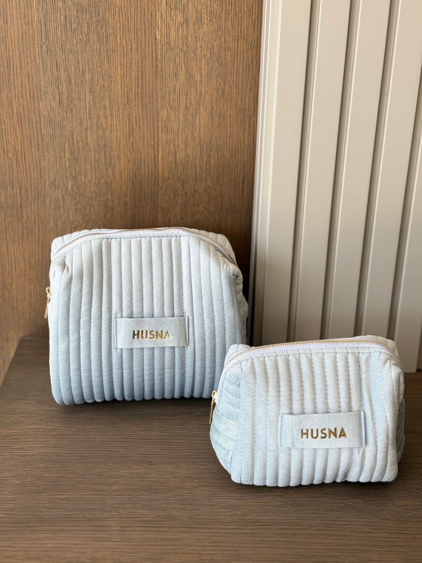 Blue Cosmetic Case: Set