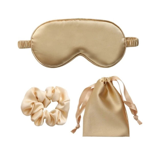 3 Piece Satin Eye Mask Set