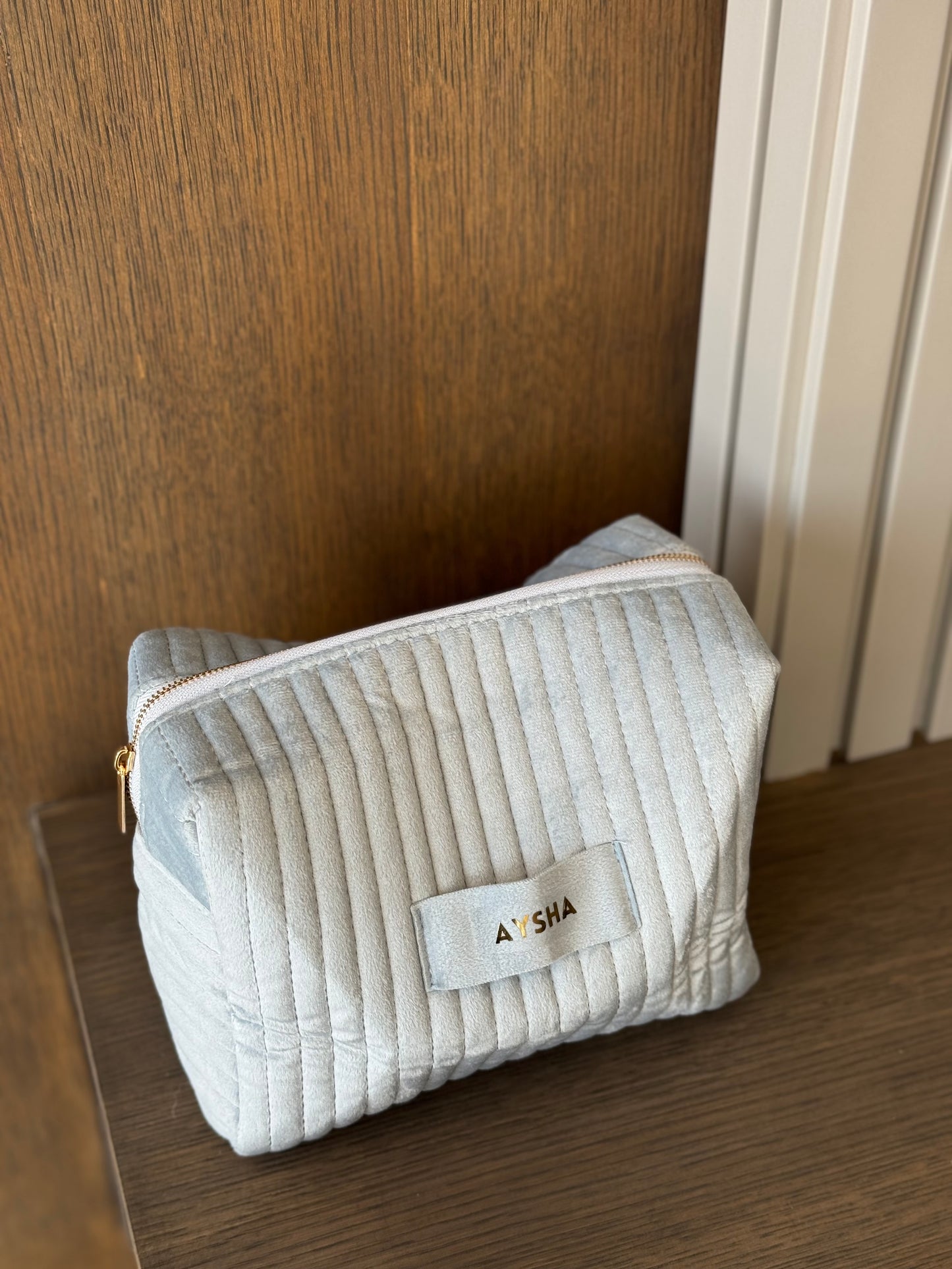 Blue Cosmetic Case: Large