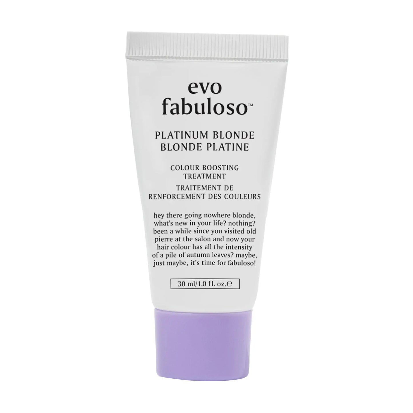 Evo Fabuloso: Platinum Blonde Colour Boosting Treatment (30ml)